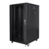 Lanberg Lanberg | Rack cabinet 19" free-standing 22U/600x800 (flat pack) | FF01-6822-12B | Black FF01-6822-12B