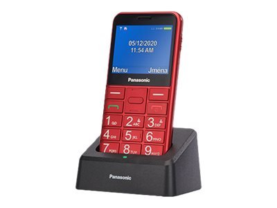 Panasonic Panasonic | KX-TU155EXBN | Red | 2.4 " | TFT-LCD | microSD/microSDHC MB | Bluetooth | USB version micro USB | Built-in camera | Main camera resolution 0.3 MP KX-TU155EXRN