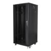 Lanberg Lanberg | Rack cabinet 19" free-standing 27U/600x600 (flat pack) | FF01-6627-12B | Black FF01-6627-12B