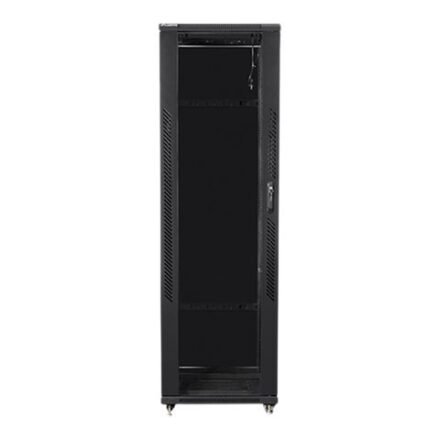 Lanberg Lanberg | Rack cabinet 19" free-standing 42U/600x600 (flat pack) | FF01-6642-12B | Black FF01-6642-12B