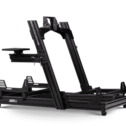 Next Level Racing Next Level Racing | Aluminum | Racing Simulator Cockpit | GTElite Front and Side Mount Edition | Black NLR-E023