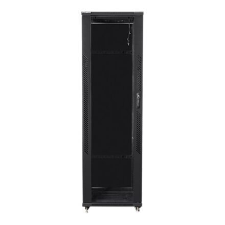 Lanberg Lanberg | Rack cabinet 19" free-standing 42U/800x1000 (flat pack) | FF01-8042-12B | Black FF01-8042-12B