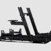 Next Level Racing Next Level Racing | Aluminum; Carbon Steel | Racing Simulator Cockpit | GTElite Wheel Plate Edition | Black NLR-E022