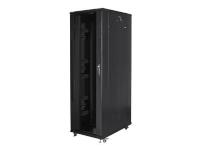 Lanberg Lanberg | Rack cabinet 19" free-standing 42U/800x1200 (flat pack) | FF01-8242-12B | Black FF01-8242-12B