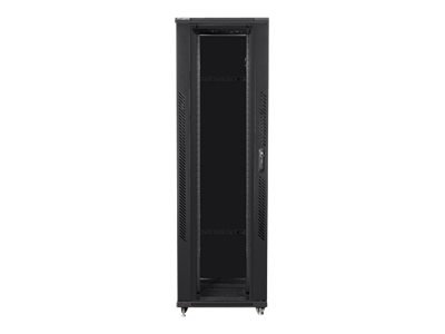 Lanberg Lanberg | Rack cabinet 19" free-standing 42U/800x1200 (flat pack) | FF01-8242-12B | Black FF01-8242-12B