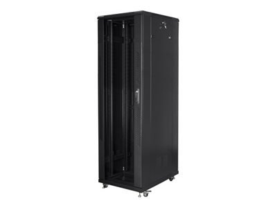 Lanberg Lanberg | Rack cabinet 19" free-standing 42U/800x800 (flat pack) | FF01-8842-12B | Black FF01-8842-12B