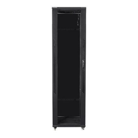 Lanberg Lanberg | Rack cabinet 19" free-standing 47U/800x1000 (flat pack) | FF01-8047-12B | Black FF01-8047-12B