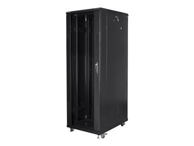 Lanberg Lanberg | Rack cabinet 19" free-standing 47U/800x800 (flat pack) | FF01-8847-12B | Black FF01-8847-12B