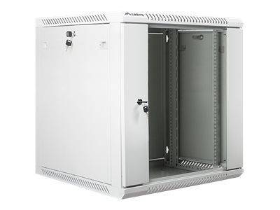 Lanberg Lanberg | Rack cabinet 19" wall-mount 12U/600x600 (flat pack) V2 | WF01-6612-10S | Grey WF01-6612-10S