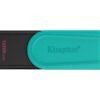 Kingston Kingston USB Flash Drive | DataTraveler Exodia S | 128 GB | USB 3.2 Gen 1 | Black/Turquoise DTXS/128GB