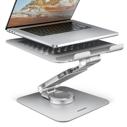 AXAGON AXAGON Desk Mount | STND-LR stand with 360° rotation for laptops and tablets | Adjustable Height, Angle | 10-17.3 " | Aluminum STND-LR
