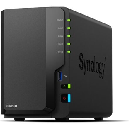Synology Synology DiskStation | DS225+ | Intel Celeron | J4125 | 2 GB | DDR4 | Black DS225+
