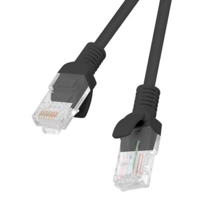 Lanberg Lanberg Patchcord CAT.6 UTP | PCU6-10CC-0050-BK | 0.5 m PCU6-10CC-0050-BK
