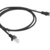 Lanberg Lanberg Patch cable - CAT 6 | RJ-45 - male | RJ-45 - male | RJ-45 - male to RJ-45 - male | 1 m PCU6-10CC-0100-BK