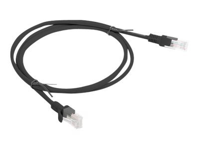 Lanberg Lanberg Patch cable - CAT 6 | RJ-45 - male | RJ-45 - male | RJ-45 - male to RJ-45 - male | 1 m PCU6-10CC-0100-BK