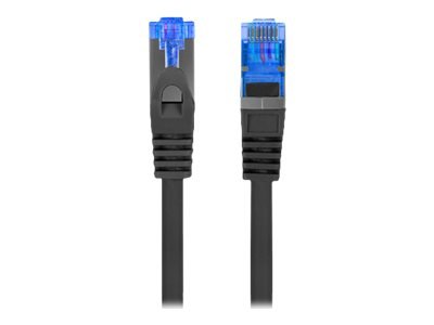 Lanberg Lanberg Patch cable - CAT 6a | RJ-45 - male | RJ-45 - male | RJ-45 - male to RJ-45 - male | 1 m PCF6A-10CC-0100-BK