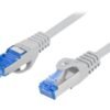 Lanberg Lanberg Patchcord Cat.6A S/FTP LSZH CCA | PCF6A-10CC-0100-S | 1 m PCF6A-10CC-0100-S