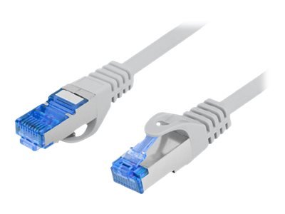 Lanberg Lanberg Patchcord Cat.6A S/FTP LSZH CCA | PCF6A-10CC-0100-S | 1 m PCF6A-10CC-0100-S