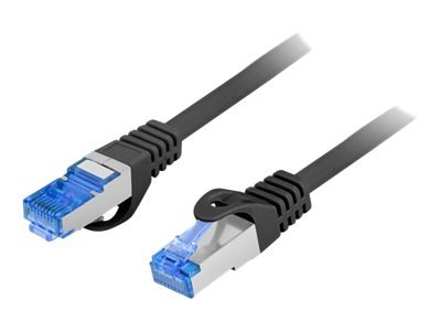 Lanberg Lanberg Patchcord Cat.6A S/FTP LSZH CCA | PCF6A-10CC-0150-BK | 1.5 m PCF6A-10CC-0150-BK