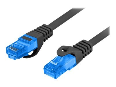 Lanberg Lanberg Patchcord Cat.6A S/FTP LSZH CCA | PCF6A-10CC-1500-BK | 15 m PCF6A-10CC-1500-BK