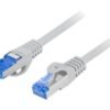 Lanberg Lanberg Patchcord Cat.6A S/FTP LSZH CCA | PCF6A-10CC-1500-S | 15 m PCF6A-10CC-1500-S