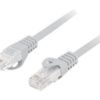 Lanberg Lanberg Patchcord Cat.6 UTP LSZH CU Fluke Passed, Grey | PCU6-10CU-0500-S | 5 m PCU6-10CU-0500-S