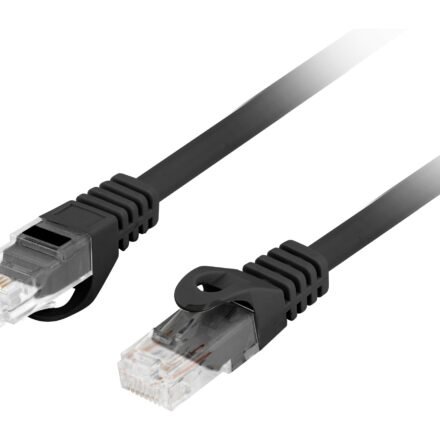 Lanberg Lanberg Patchcord Cat.6 UTP LSZH CU | PCU6-10CU-0200-BK | 2 m PCU6-10CU-0200-BK