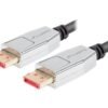 Lanberg Lanberg DisplayPort M/M Cable 20 PIN V1.4 8K 60HZ | CA-DPDP-20CU-0010-BK | 1 m CA-DPDP-20CU-0010-BK