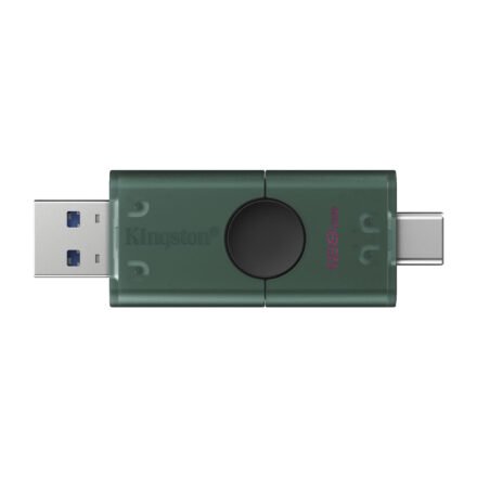 Kingston Kingston DataTraveler Duo | 128 GB | USB 3.2 Gen 1 | Black/Green DTDEG2/128GB