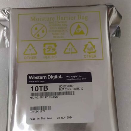 Western Digital SALE OUT. Western Digital WD Purple Pro Surveillance, 10TB, 3.5", HDD | Western Digital Smart Video Hard Drive | Purple Pro Surveillance | 7200 RPM | 10000 GB | REFURBISHED WD102PURPSO