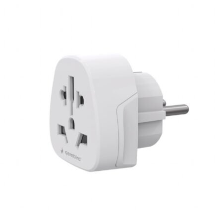 Gembird Gembird World to EU power adapter plug, 15 A | A-AC-EUMINTF | Travel adapter A-AC-EUMINTF