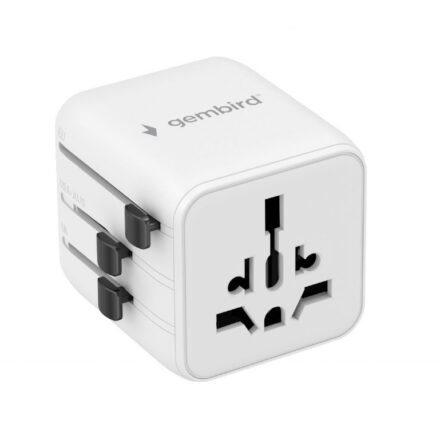 Gembird Gembird Universal travel power adapter | TPA-INT-01-W | Travel adapter TPA-INT-01-W