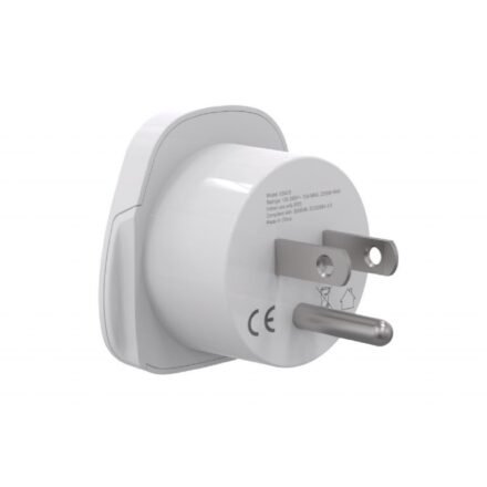 Gembird Gembird World to US power adapter plug, 10 A | A-AC-USMINTF | Travel adapter A-AC-USMINTF