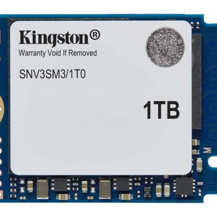 Kingston Kingston SSD | NV3 | 1000 GB | SSD form factor M.2 2230 | Solid-state drive interface PCIe 4.0 x4 NVMe | Read speed 6000 MB/s | Write speed 4000 MB/s SNV3SM3/1T0