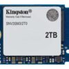 Kingston Kingston SSD | NV3 | 2000 GB | SSD form factor M.2 2230 | Solid-state drive interface PCIe 4.0 x4 NVMe | Read speed 6000 MB/s | Write speed 5000 MB/s SNV3SM3/2T0