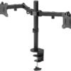 Goobay Goobay Dual Monitor Mount Flex | Swivel, Tilt, Rotation | 17-32 " | Maximum weight (capacity) 8 kg | Black 58529