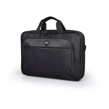 PORT DESIGNS PORT DESIGNS HANOI II CLAMSHELL 13/14 Briefcase, Black | PORT DESIGNS | HANOI II Clamshell | Laptop case | Notebook | Black | Shoulder strap 105063
