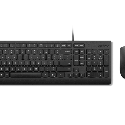 Lenovo Lenovo Essential Wired Combo Keyboard and Mouse | Keyboard and Mouse Set | Wired | Mouse included | Lithuanian | Black 4X31R64442