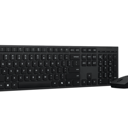 Lenovo Lenovo Professional Wireless Rechargeable Combo Keyboard and Mouse | Keyboard and Mouse Set | Wireless | Mouse included | US Euro | Bluetooth | Grey 4X31R64351