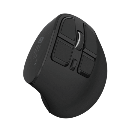 Natec Natec | Vertical Mouse | Euphonie Pro | Wireless | Bluetooth, 2.4GHz | Black NMY-2291