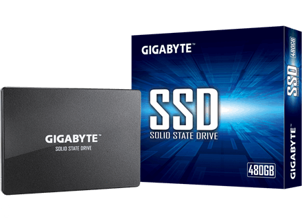 Gigabyte Gigabyte | GP-GSTFS31480GNTD | 480 GB | Solid-state drive interface SATA | Read speed 550 MB/s | Write speed 480 MB/s GP-GSTFS31480GNTD