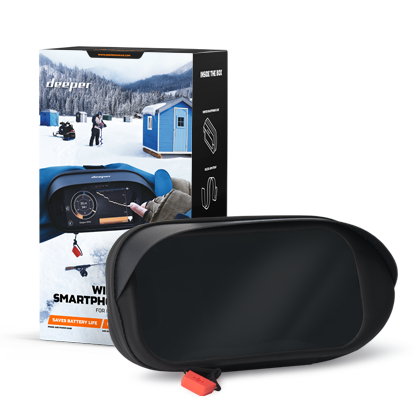 Deeper Deeper Smartphone and wireless charger Case | Deeper | Smartphone and wireless charger Case | Black ITGAM0017