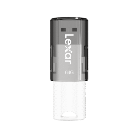 Lexar Lexar | Flash drive | JumpDrive S60 | 64 GB | USB 2.0 | Black/Teal LJDS060064G-BNBNG