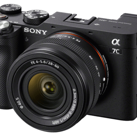 Sony Sony | Full-frame Mirrorless Interchangeable Lens Camera with Sony FE 28-60mm F4-5.6 Zoom Lens | Alpha A7C | Mirrorless Camera body | 24.2 MP | ISO sensitivity (max) 102400 | Display diagonal 3.0 " | Video recording | Wi-Fi | Fast Hybrid AF | Magnification 0.59 x | Viewfinder | CMOS | Black ILCE7CLB.CEC