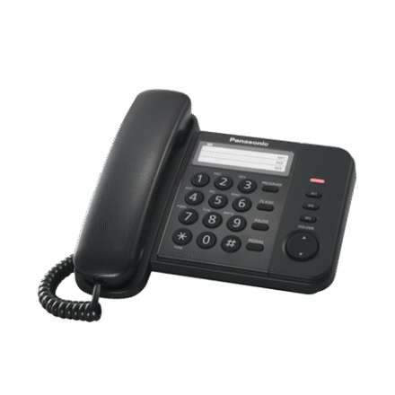 Panasonic Panasonic | Corded | KX-TS520FXB | Black | 19.6 x 9.5 x19 mm | 518 g KX-TS520FXB