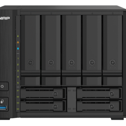 QNAP QNAP | 9-Bay QTS NAS | TS-932PX-4G | Up to 9 HDD/SSD Hot-Swap | AnnapurnaLabs Alpine | AL324 ARM Cortex-A57 Quad-Core | Processor frequency 1.7 GHz | 4 GB | DDR4 TS-932PX-4G