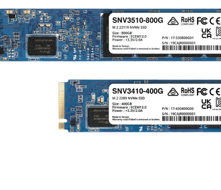 Synology Synology | SSD | SNV3410-400G | 400 GB | SSD form factor M.2 2280 | Solid-state drive interface M.2 NVME | Read speed 3000 MB/s | Write speed 750 MB/s SNV3410-400G