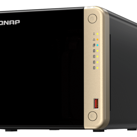 QNAP QNAP | 4-Bay desktop NAS | TS-464-8G | Intel Celeron | N5095 4-core | Processor frequency 2.9 GHz | 8 GB TS-464-8G