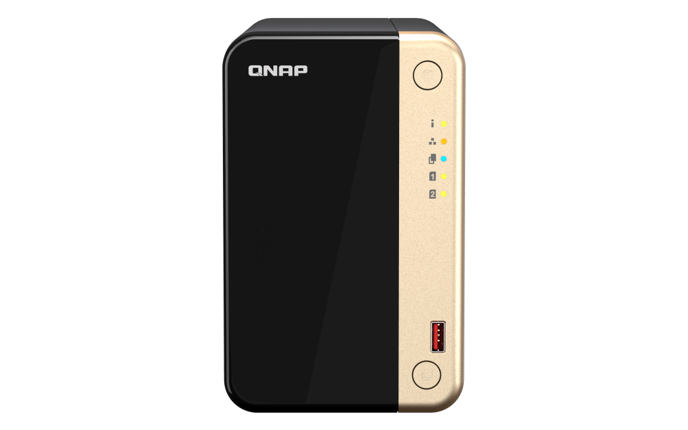 QNAP QNAP | 2-Bay desktop NAS | TS-264-8G | Intel Celeron | N5095 4-core | Processor frequency 2.9 GHz | 8 GB TS-264-8G