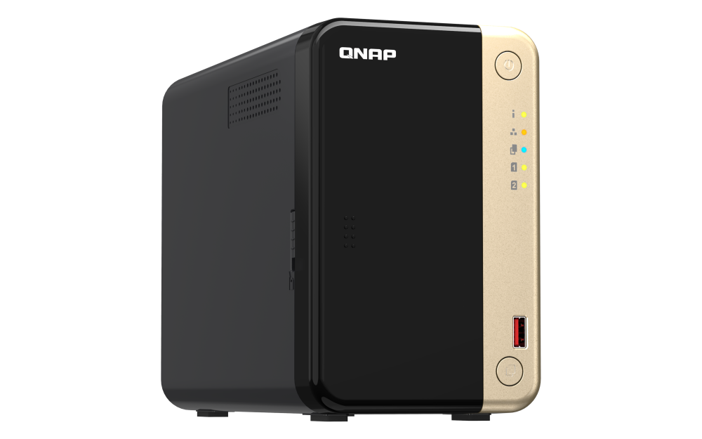 QNAP QNAP | 2-Bay desktop NAS | TS-264-8G | Intel Celeron | N5095 4-core | Processor frequency 2.9 GHz | 8 GB TS-264-8G